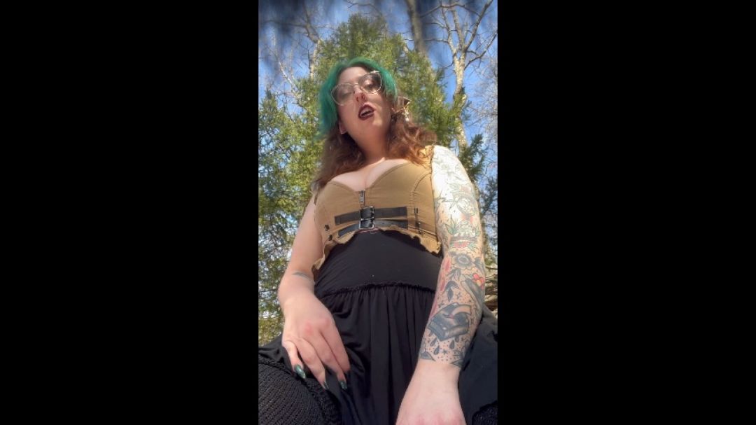 Fern Sparx:Outdoor Elven Facefuck JOI And Orgasm Countdown