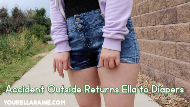Accident on Walk Outside Puts Ella Back Ella Raine ABDL