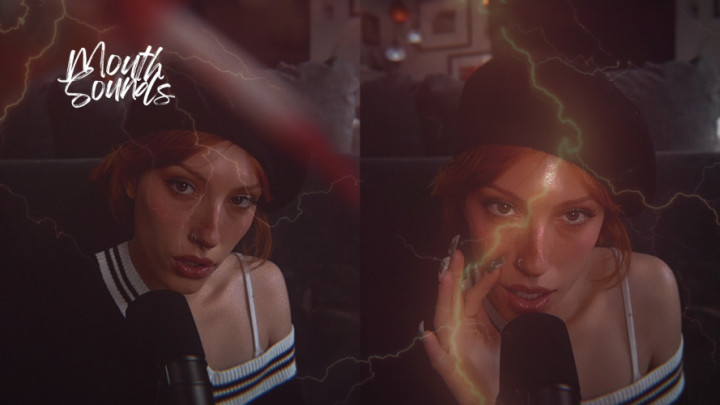 Elle Marz:Lipgloss + thunderstorm asmr