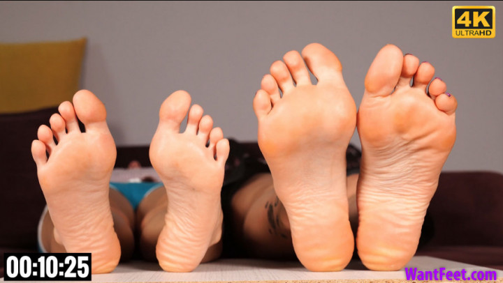 Big and Little Foot 4K wantfeet