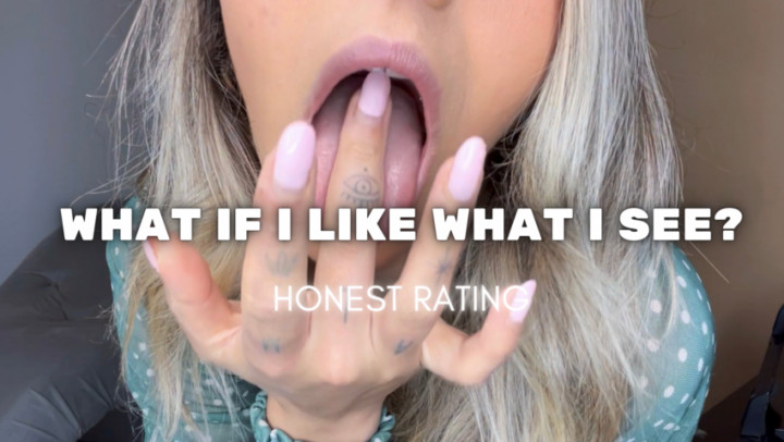 leaked HONEST RATING - what if I like what I see thumbnail