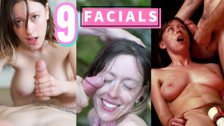 bigeyesxo:Covered in CUM Real Couple's Facial Compilation