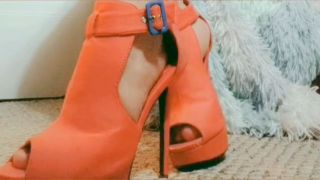 [142.85 MB] - Open toe heels - Tainted420