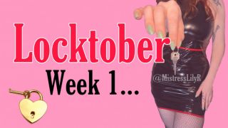 Locktober: Week 1 lilyrose9722