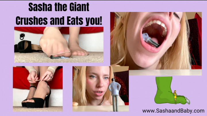 leaked Sasha the Giant Crushes and Eats you - Giantess Vore Taboo video thumbnail