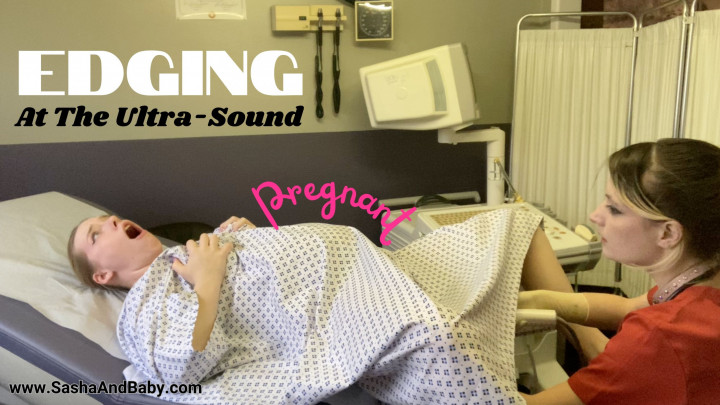 leaked Pregnant MILF Edges and Cums at her Ultrasound Appointment video thumbnail