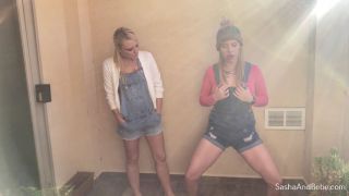 Peeing in Overalls - School Girl Crush Sashalikescats