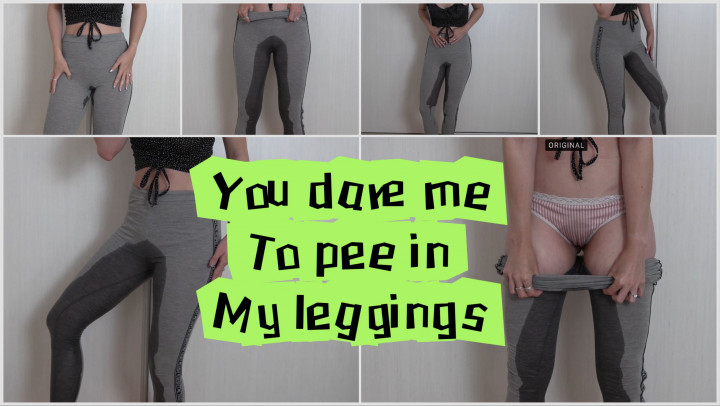 leaked You dare me to pee in my leggings video thumbnail