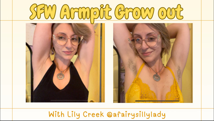 afairysillylady:SFW Armpit Grow out