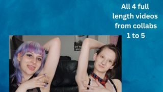 [222.22 MB] - Armpit fetish Bundle - GoddessMorrigans