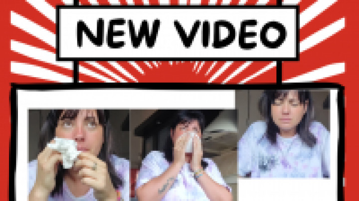 coughing sneezing and blowing nose Constanza Parker