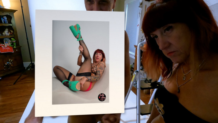 Sexyandjagundo:Sally &amp;amp; Mitch Doing A Kinky Photoshoot Together