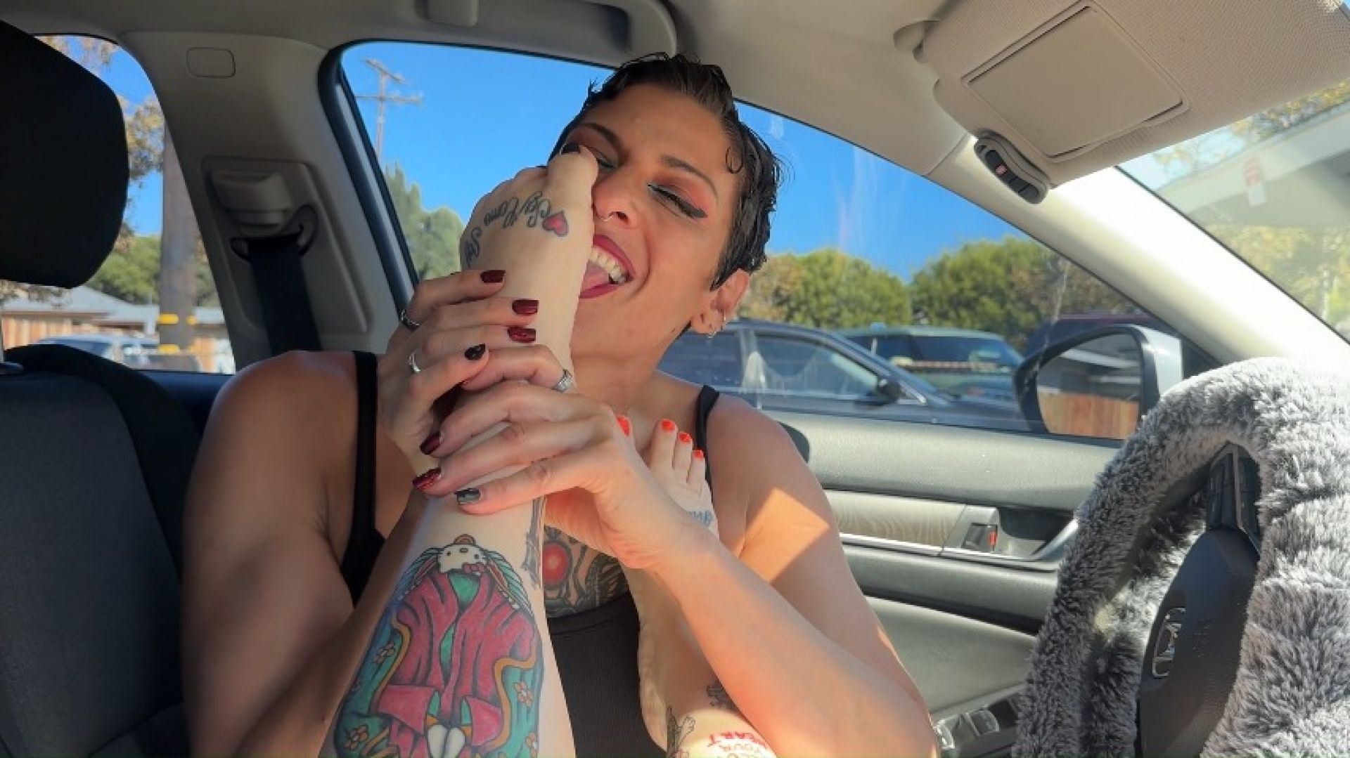 Goddess Rocky Foxx:Girl Foot Play Day