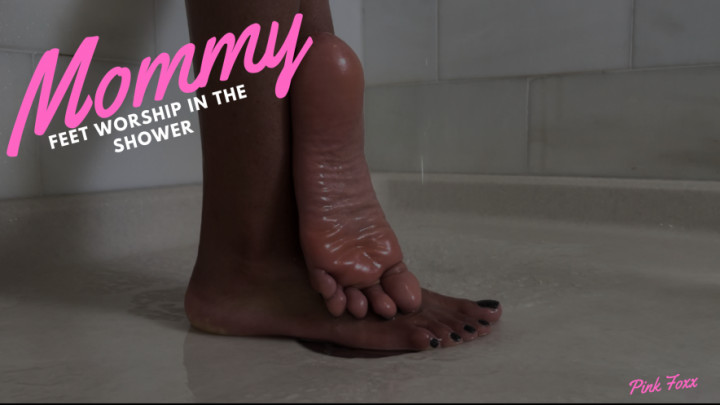 leaked Mommy Feet Worship in the Shower thumbnail