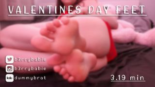 Valentines day feet b3rrybabie
