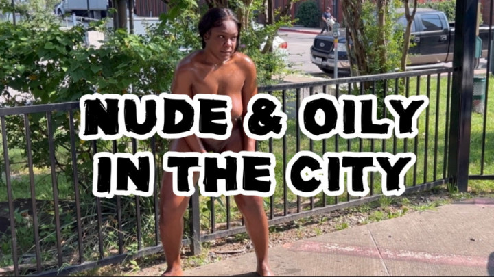 leaked Nude and Oily in the City thumbnail