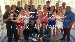 SweetVickie - Masquerade Party Orgy - ManyVids