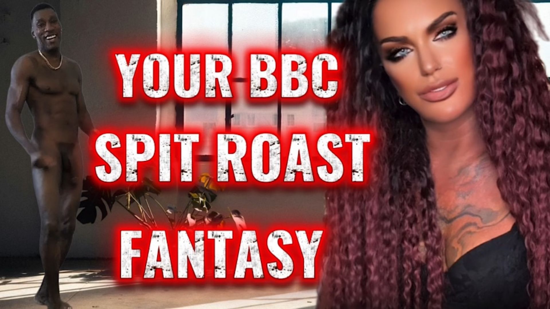 MistressRavenFD:YOUR BBC SPIT ROAST FANTASY