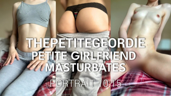 leaked Petite British Girlfriend plays To Shaking Orgasm thumbnail