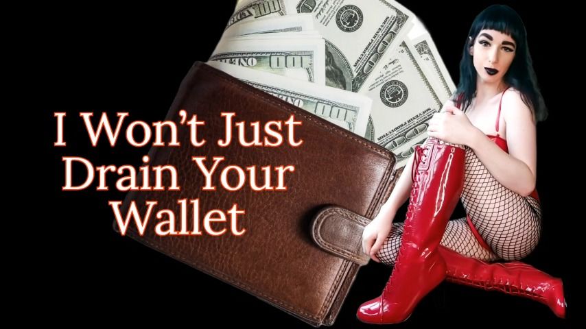 I Won't Just Drain Your Wallet lavenderstardust