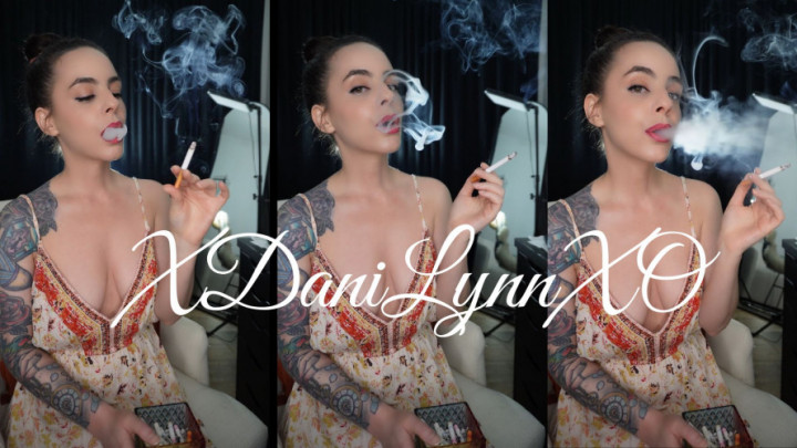 Dani Lynn:Smoking Corks Wearing Summer Dress