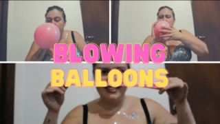 [212.78 MB] - Blowing balloons non-pop - Goddess Lara Lee