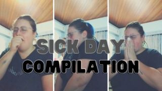[213.35 MB] - Sick day: coughing, sneezing and nose blowing - Goddess Lara Lee