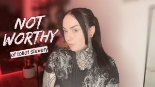 [617.52 MB] - Not Worthy Of Toilet Slavery - MistressVali