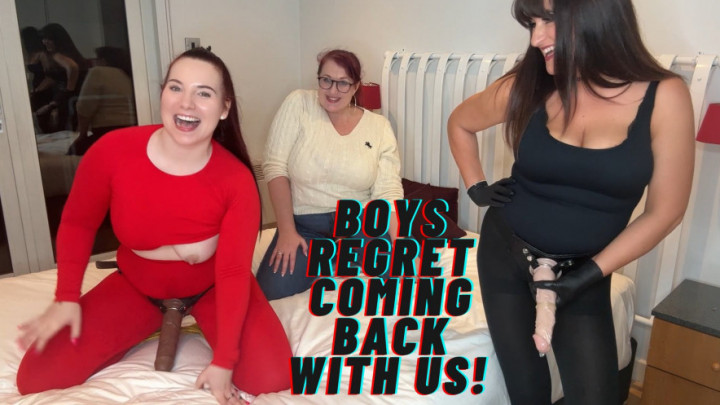 MissLolaLu:Boys regret coming back with us