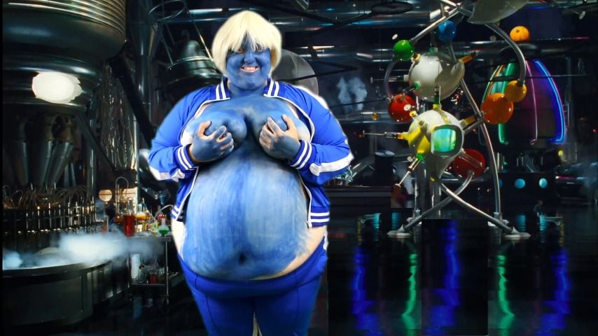 Violet Beauregarde turns Blue and HORNY Fun_Fetish