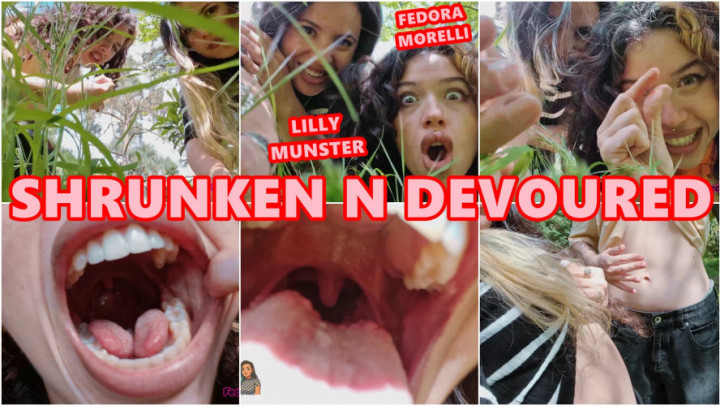 FedoraMorelli:GG SHRUNKEN N DEVOURED POV GIANTESS