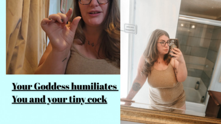 Nympho Nightshade:Goddess gives you small penis humiliation