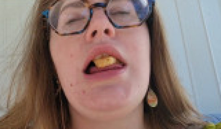 Nympho Nightshade:Slo mo eating SFW FREE