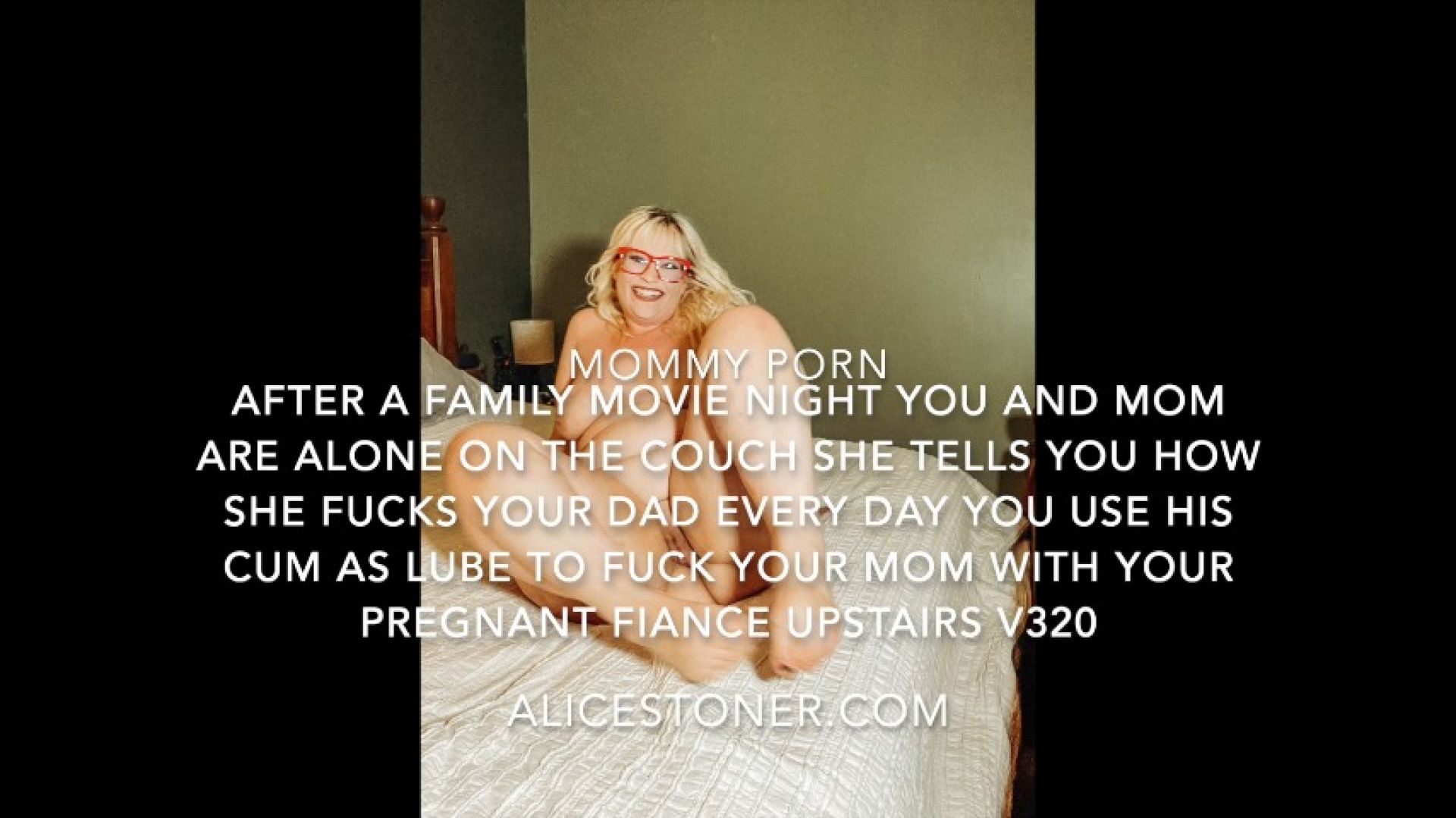 leaked 320 Mommy fucks son on the couch blowjob fuck full of cum thumbnail