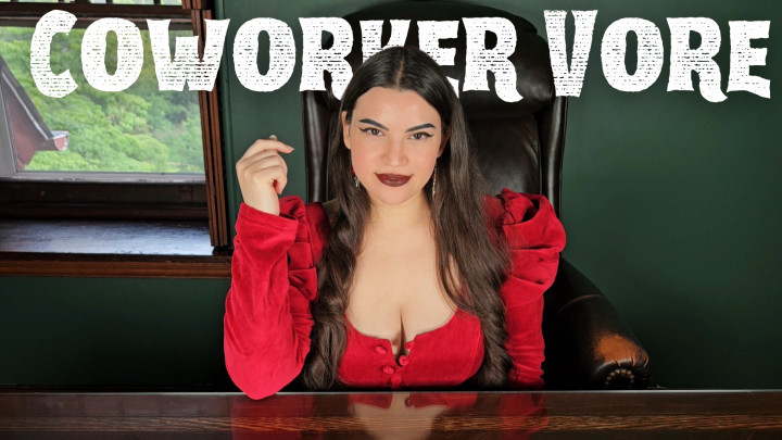 Countess Wednesday:Coworker Vore Talk - Voreing, Swallowed Whole, Digestion