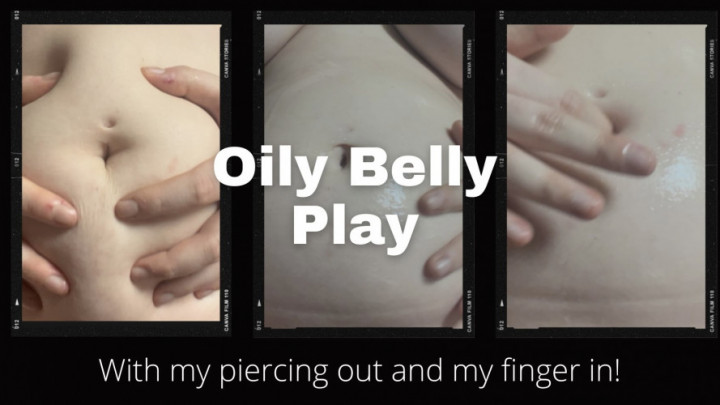 leaked Cum For And On My Oily Belly thumbnail