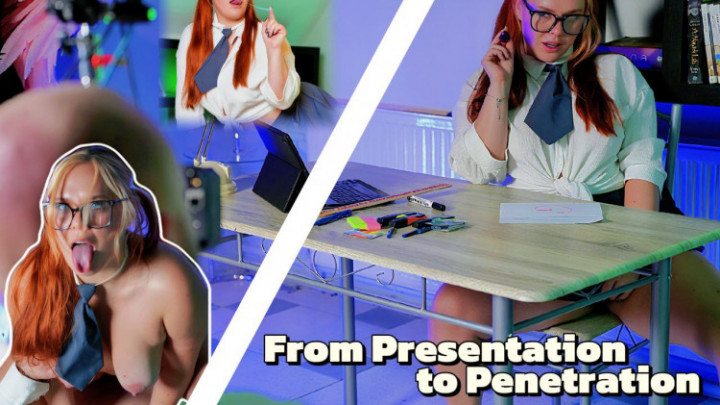 AnjaAmelia:From Presentation to Penetration - Seducing My Mentor