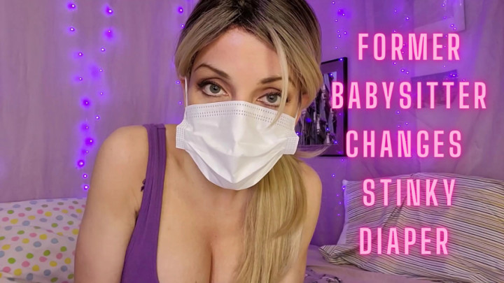 BrennaLilac - Former Babysitter changes Stinky Diaper - ManyVids 