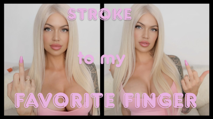 Harley_LaVey:Stroke to My Favorite Finger