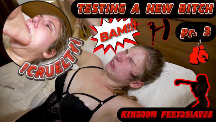 Testing a new bitch part 3 cruelty Slaveshow