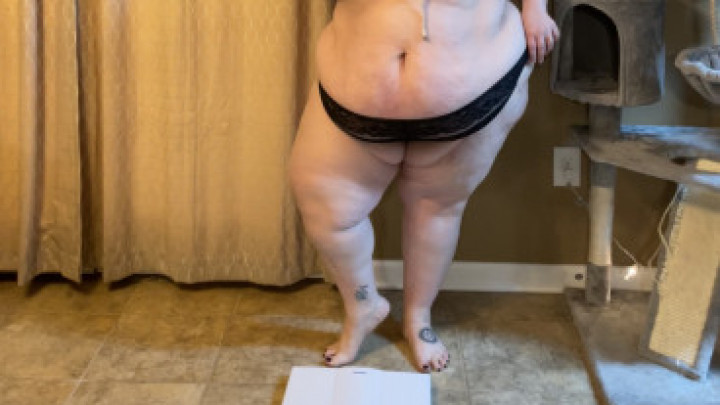 Thisguythatgirl7 Ssbbw Bbw Weigh In Gain Fat Obese Manyvids 2638