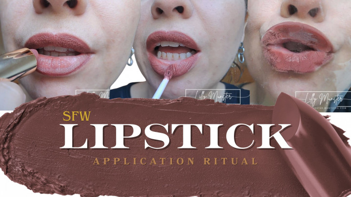 Lilly Munster:SFW Mommy's Lipstick Application Ritual FHD