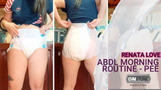 [184.66 MB] - ABDL MORNING ROUTINE AND PEE - renatalove