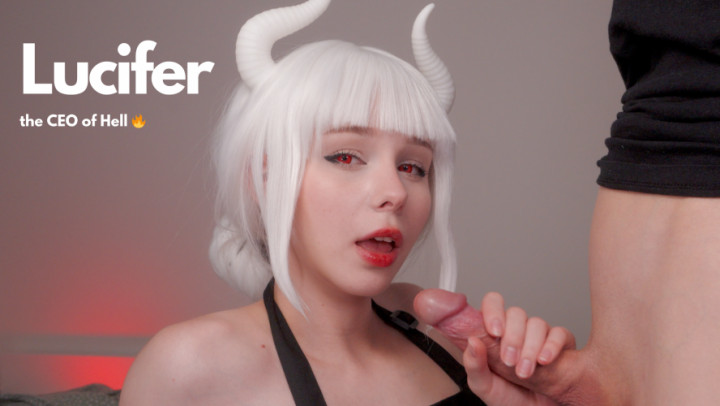kovicki:Lucifer, CEO of Hell fucked and creampied! Helltaker cosplay