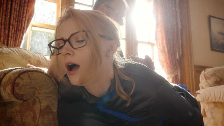 Scarlett's 2nd Session Spanked to Orgasm RestrainedElegance