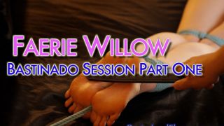 [3.83 GB] - Faerie Willow's Bastinado Session Part 1 - RestrainedElegance