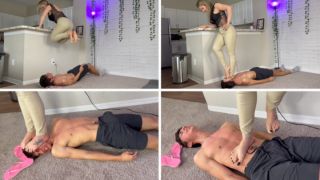 [1.65 GB] - Stomping on my friend's cousin - Goddess Grazi