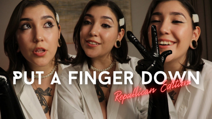 devillishgoddess:Put a Finger Down Republican Edition by Devillish Goddess