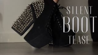 [486.69 MB] - SILENT BOOT TEASE 1080p - ScarlettMorgan
