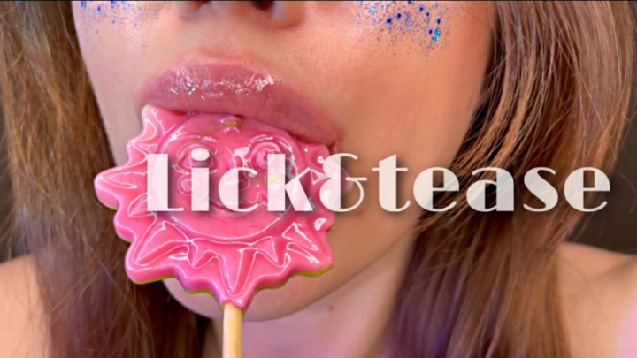 leaked Tongue & lolli lick and tease thumbnail